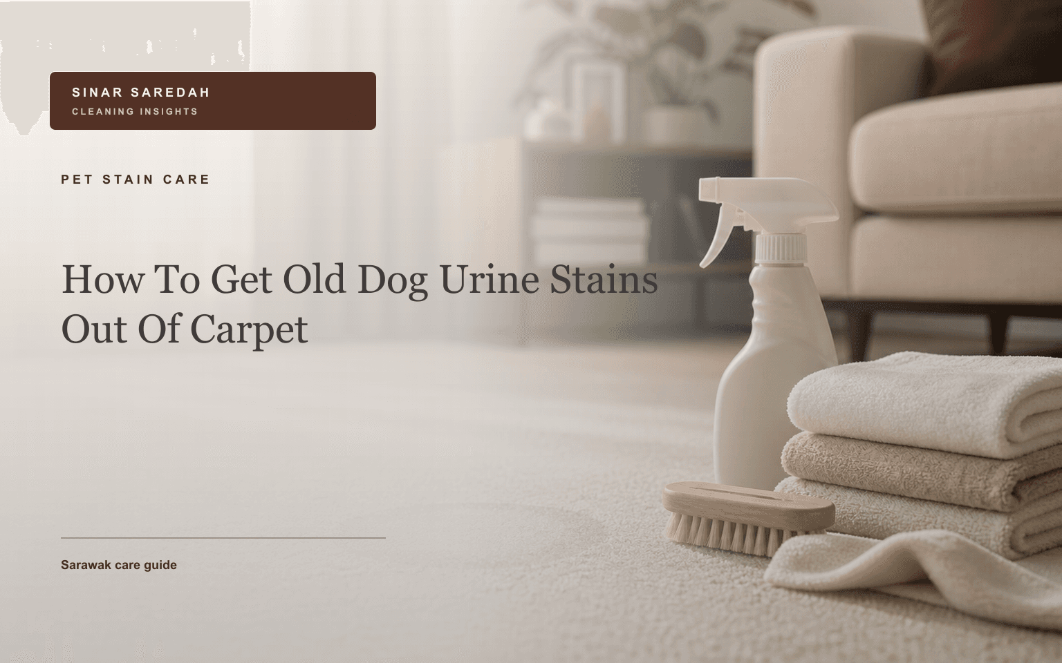 How To Get Old Dog Urine Stains Out Of Carpet | Sinar Saredah