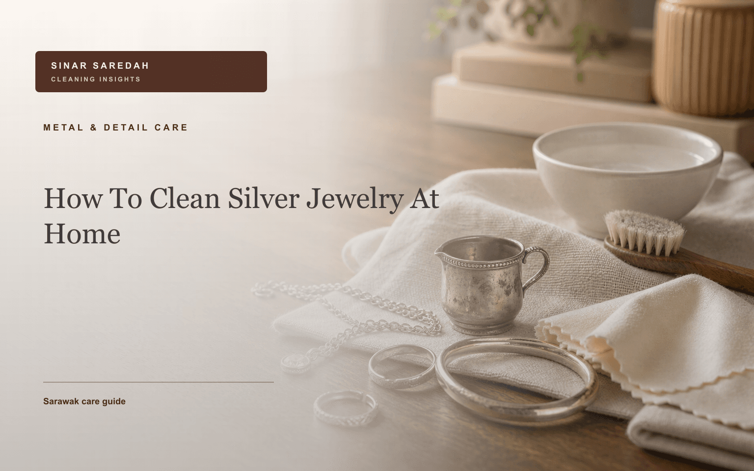 How to Clean Silver Jewelry at Home Safely