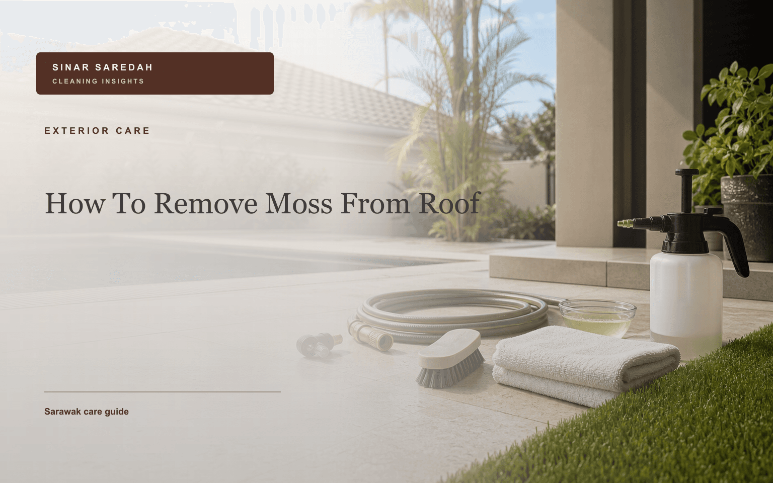 How To Remove Moss From Roof | Sinar Saredah