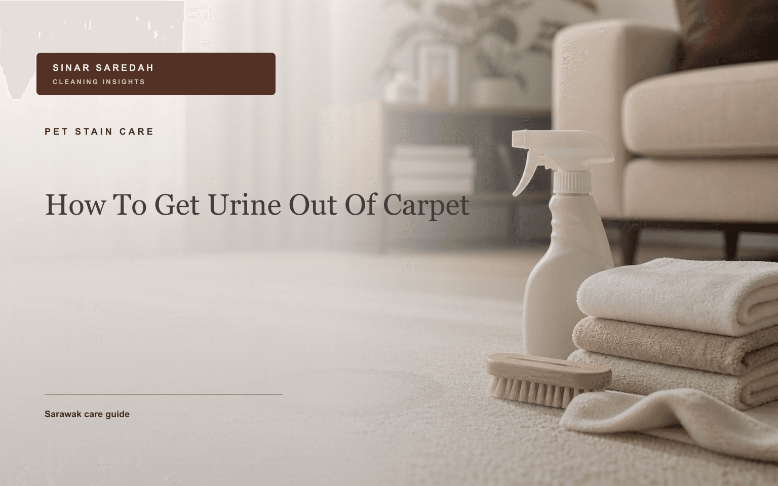 How To Get Urine Out Of Carpet | Sinar Saredah