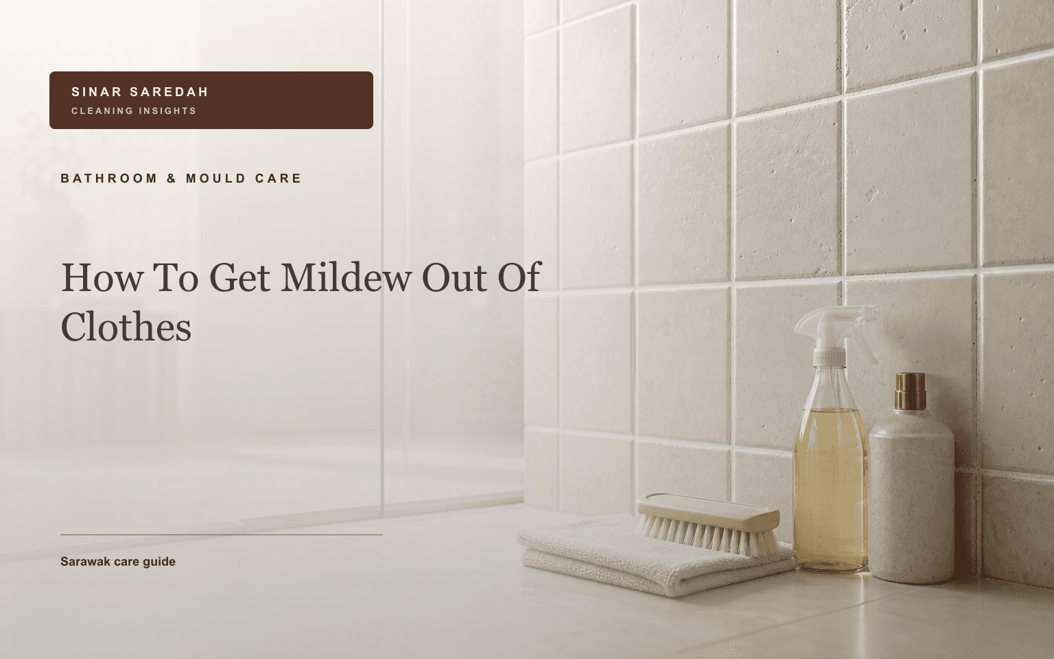 How to Get Mildew Out of Clothes in Malaysia