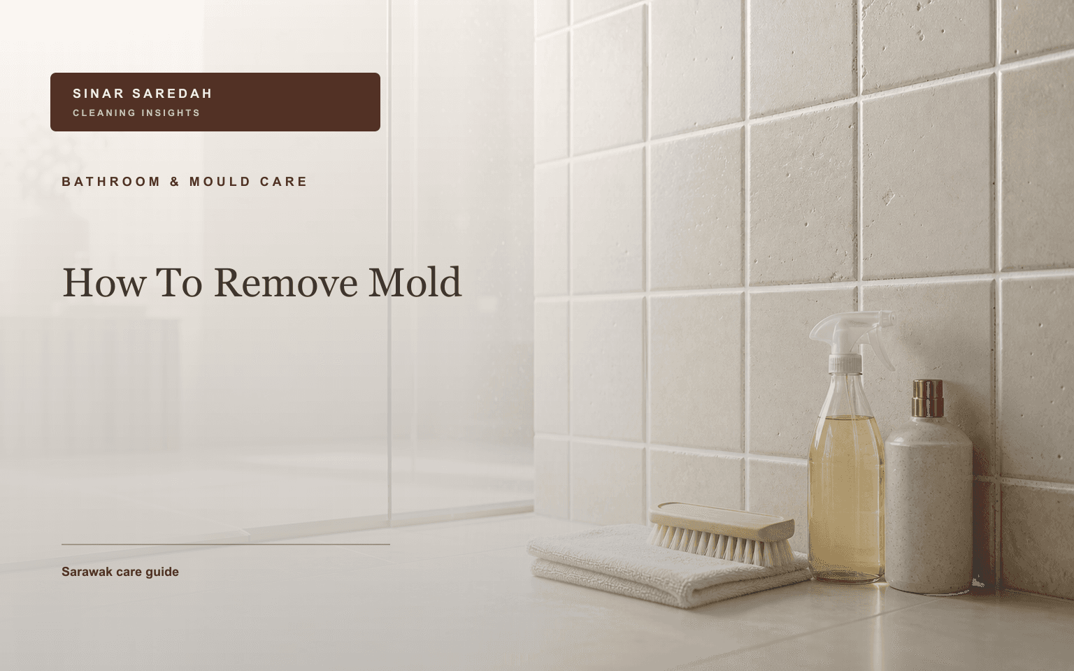 How To Remove Mold | Sinar Saredah