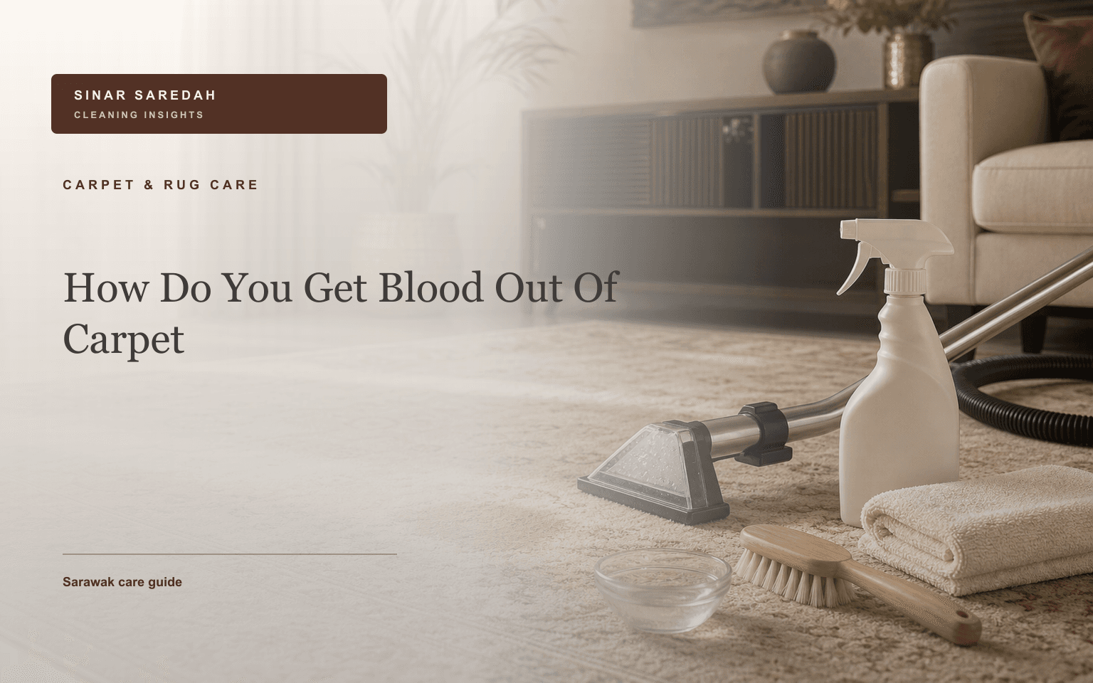 How Do You Get Blood Out of Carpet? Complete Guide