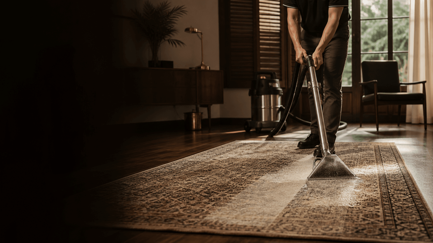Clean rug and carpet service